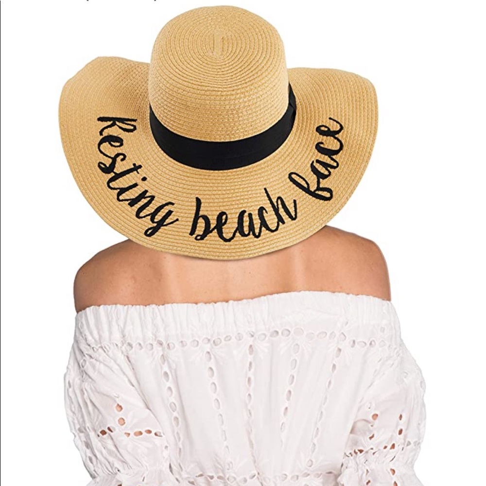 Resting Beach Face hat